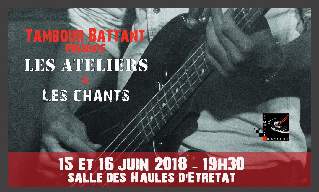 Concert des ateliers 15 et 16 juin 2018